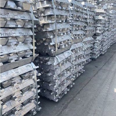 গুণ  25Kg AL99.70A AL99.70 Aluminium Ingots A7 6063 Clean White কারখানা