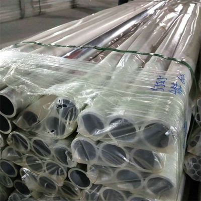 3MM 6101 250MM অ্যালুমিনিয়াম রাউন্ড টিউব 5056 5083 অ্যালুমিনিয়াম আয়তক্ষেত্রাকার টিউব