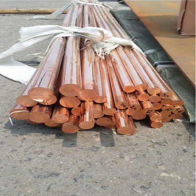 Dia 2 - 90mm C11000 হাফ হার্ড কপার রেড কপার বার 99.9% বিশুদ্ধতা
