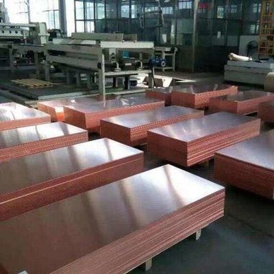 99.99% C10500 C12300 কপার প্লেট শীট খাদ খাঁটি ইলেক্ট্রোলাইটিক কপার ক্যাথোড