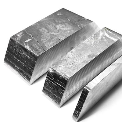 JIS AISI জিঙ্ক ইনগট ক্লিন সারফেস 99.995% 420 X 205 X 55mm