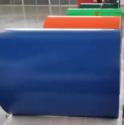 0.25mm থেকে 1.8mm PVDF আলংকারিক রঙের প্রলিপ্ত অ্যালুমিনিয়াম স্ট্রিপস H12 H14 কয়েল শীট