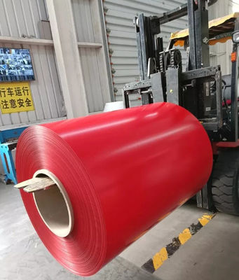 0.25mm থেকে 1.8mm PVDF আলংকারিক রঙের প্রলিপ্ত অ্যালুমিনিয়াম স্ট্রিপস H12 H14 কয়েল শীট
