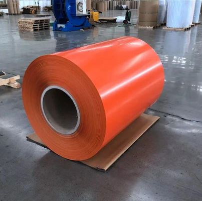 0.25mm থেকে 1.8mm PVDF আলংকারিক রঙের প্রলিপ্ত অ্যালুমিনিয়াম স্ট্রিপস H12 H14 কয়েল শীট