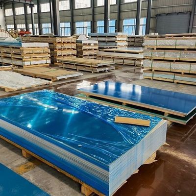 H24 5A16 AlMg3.5 অ্যালুমিনিয়াম ফ্ল্যাট প্লেট মেরিন 20 মিমি পুরু অ্যালুমিনিয়াম প্লেট