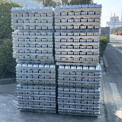 6063 99.9% প্রাথমিক অ্যালুমিনিয়াম ইঙ্গটস A8 A9 Adc12 ডাই কাস্টিং অ্যালয়