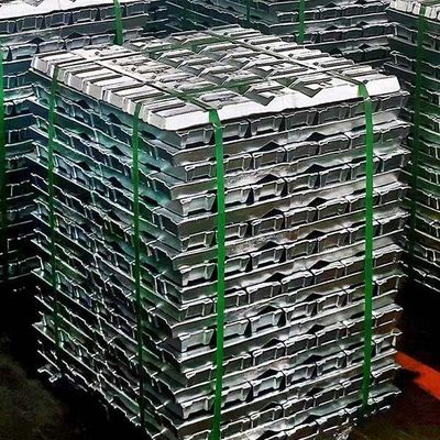 ADC10 উচ্চ গ্রেড অ্যালুমিনিয়াম ইঙ্গোট ADC12 99.99% A6 A7 A8 A9 নির্মাণ পরিবহন জন্য