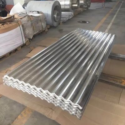 প্রি-পেইন্ট অ্যালুমিনিয়াম Gi Ibr আয়রন corrugated স্টীল ছাদ শীট রঙ লেপ জিংক 4.0mm